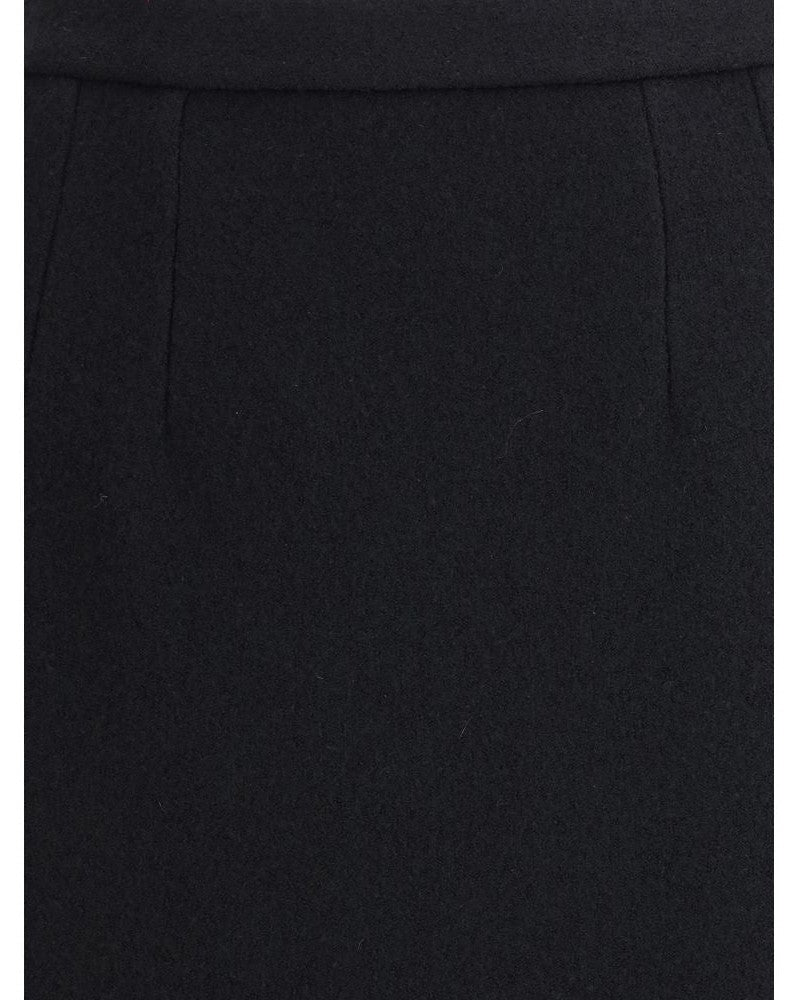 Dolce & Gabbana Wool Pencil Skirt Glam Steals