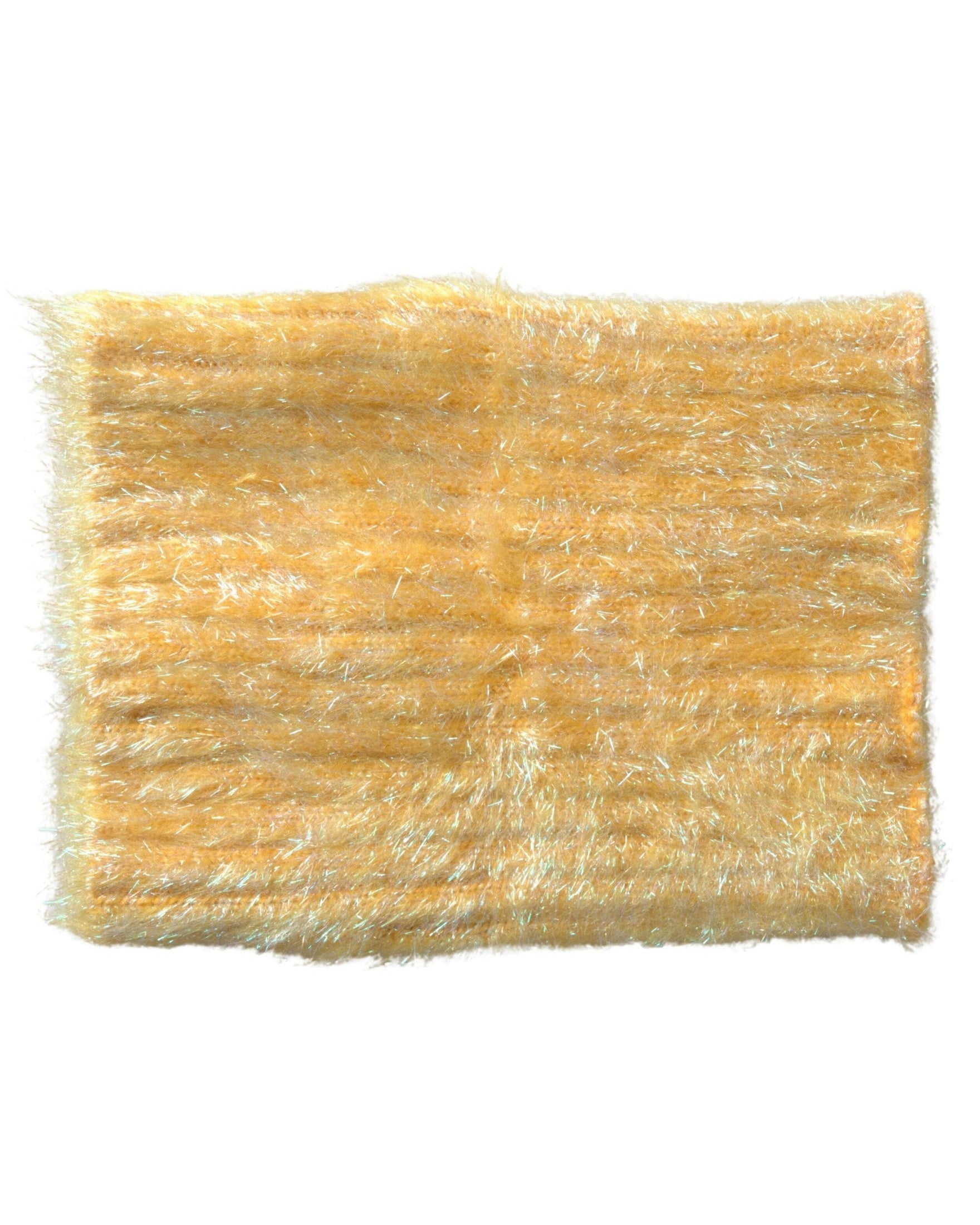 Dolce & Gabbana Yellow Polyester Mohair Fiber Neck Wrap Scarf Scarves & Shawls