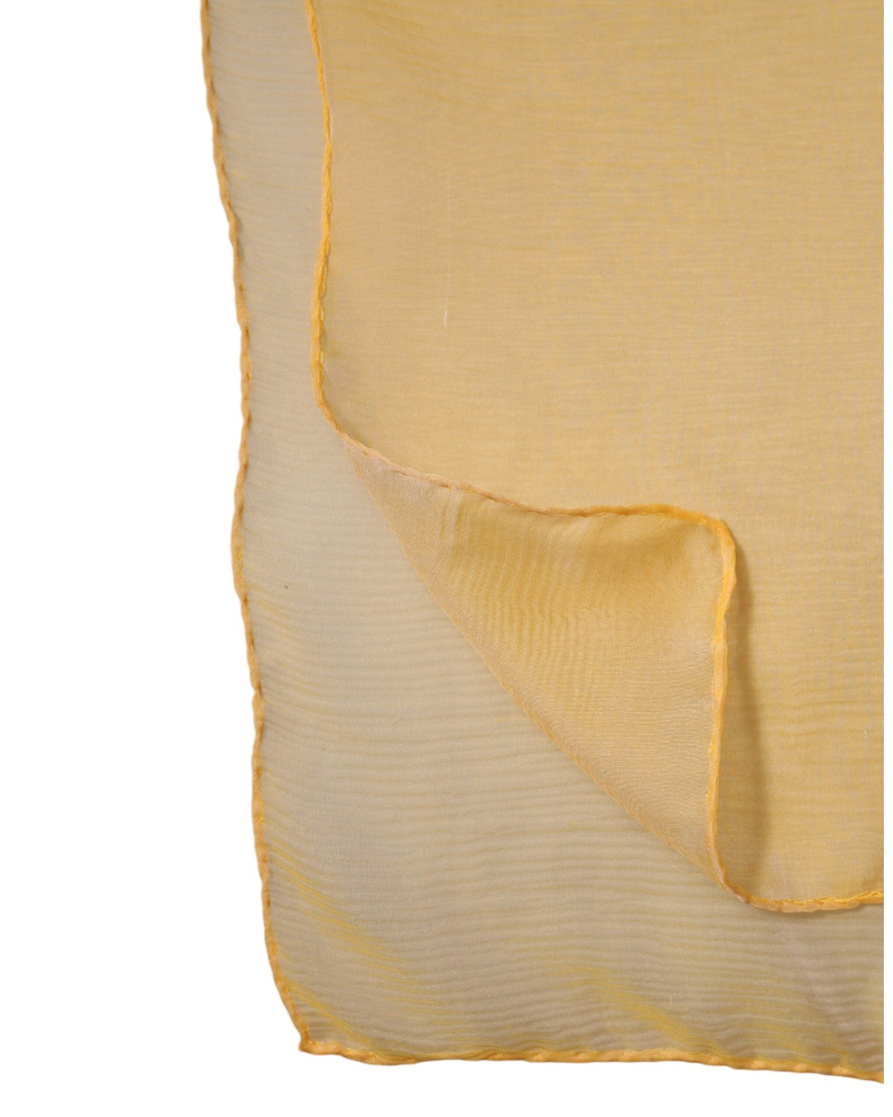 Dolce & Gabbana Yellow Silk Rectangle Wrap Shawl Scarf Glam Steals