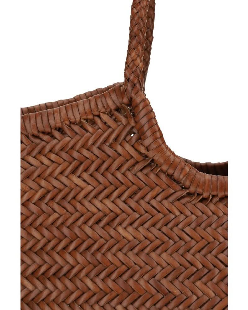 Dragon Diffusion Brown Leather Buffalo Shoulder Bag