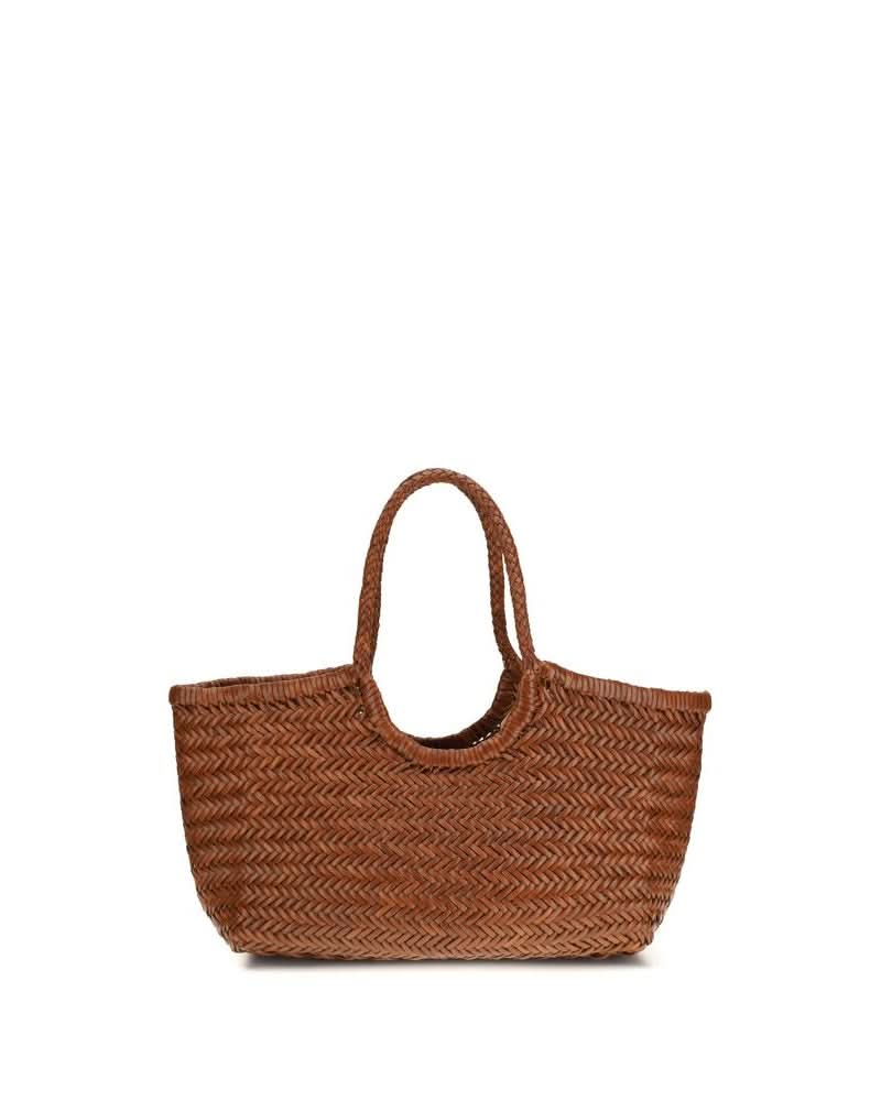 Dragon Diffusion Brown Leather Buffalo Shoulder Bag