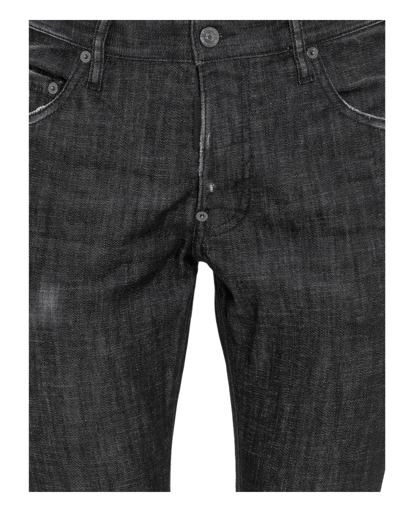 Dsquared² Black Cotton Jeans Denim Glam Steals