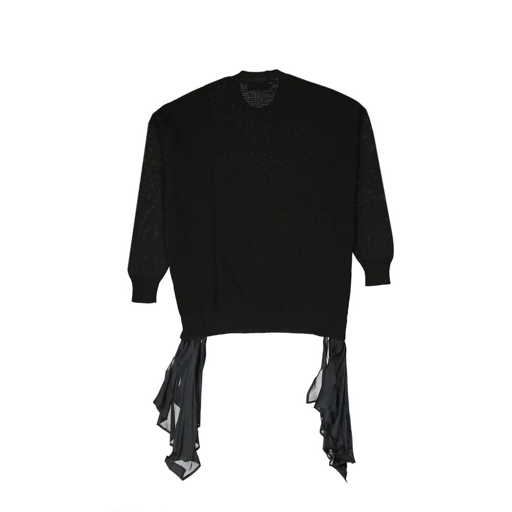 Dsquared² Black Cotton Sweatshirt Glam Steals