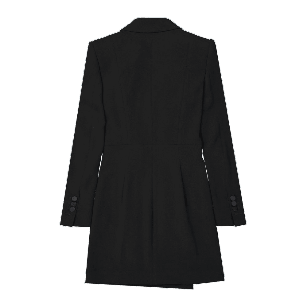 Dsquared² Black Viscose Cocktail Dress Glam Steals