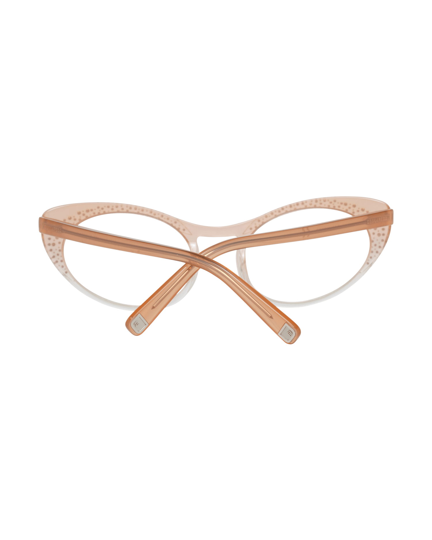 Dsquared² Chic Rose-Tinted Designer Eyewear Eyeglasses