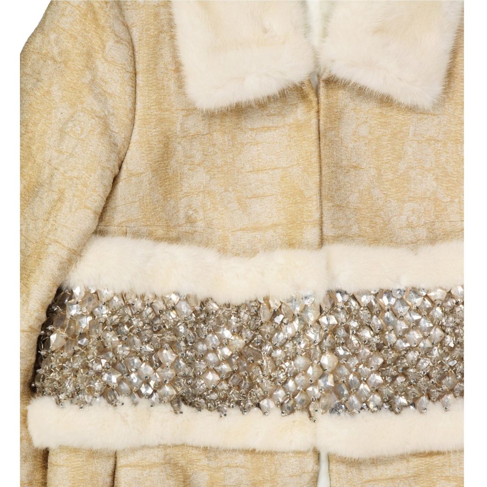 Dsquared² Crystal Embellished Coat Glam Steals
