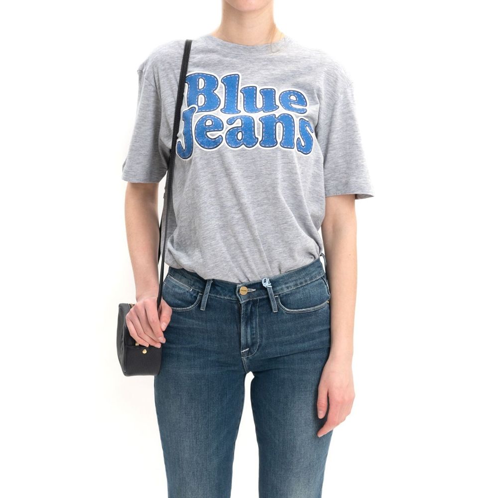 Dsquared² Gray Cotton T-shirt Glam Steals