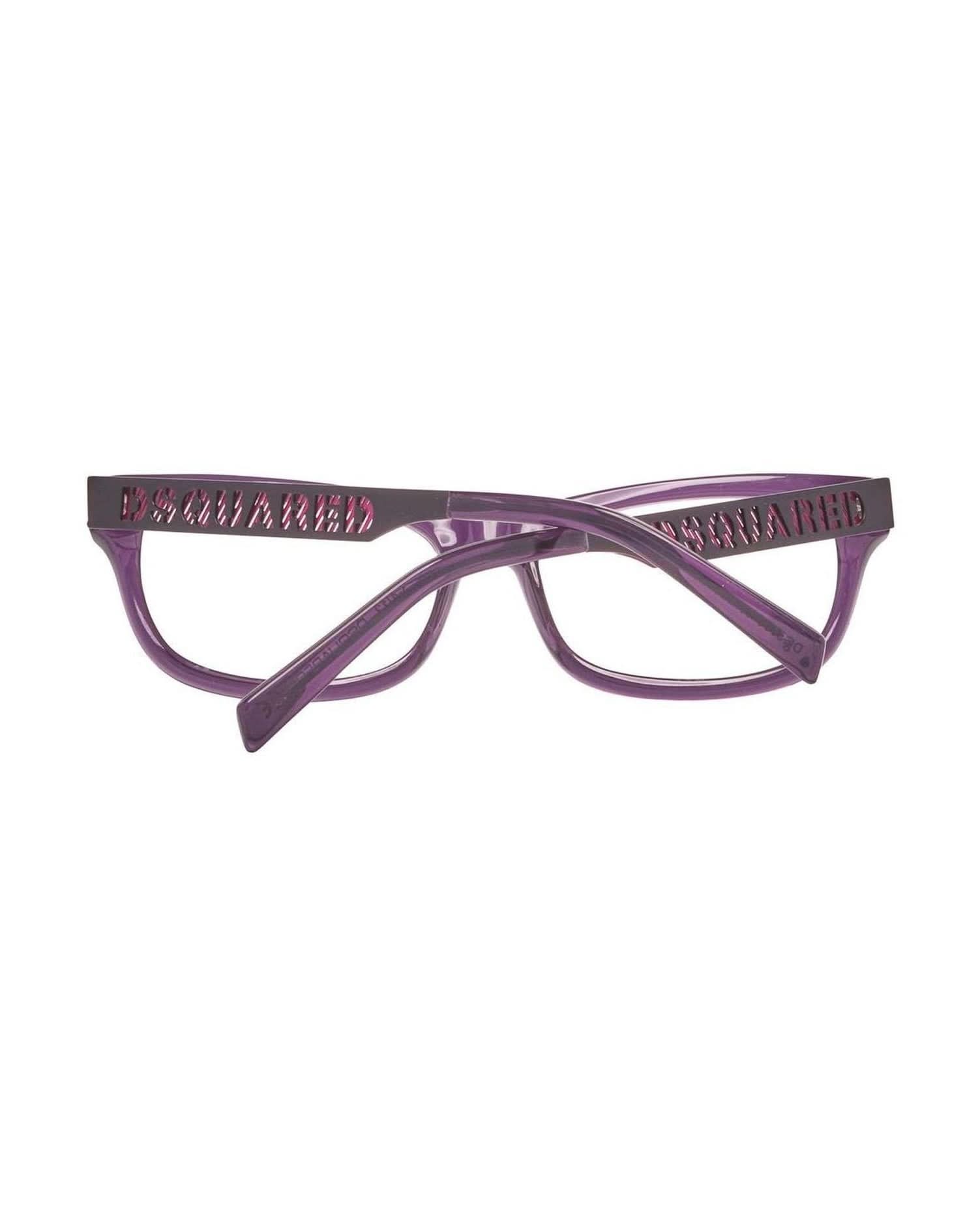 Dsquared² Metal Purple Frame Eyeglasses