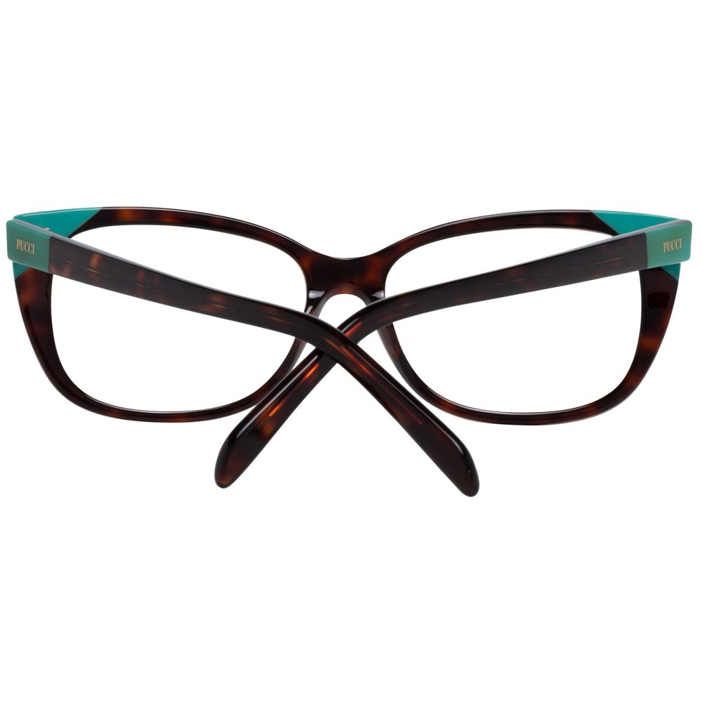 Emilio Pucci Brown Women Optical Frame Glam Steals
