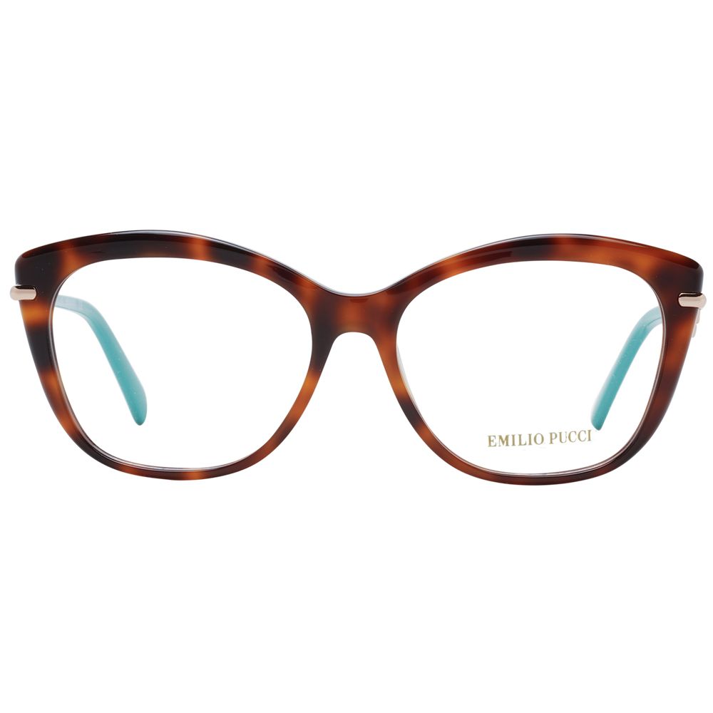 Emilio Pucci Brown Women Optical Frame Glam Steals
