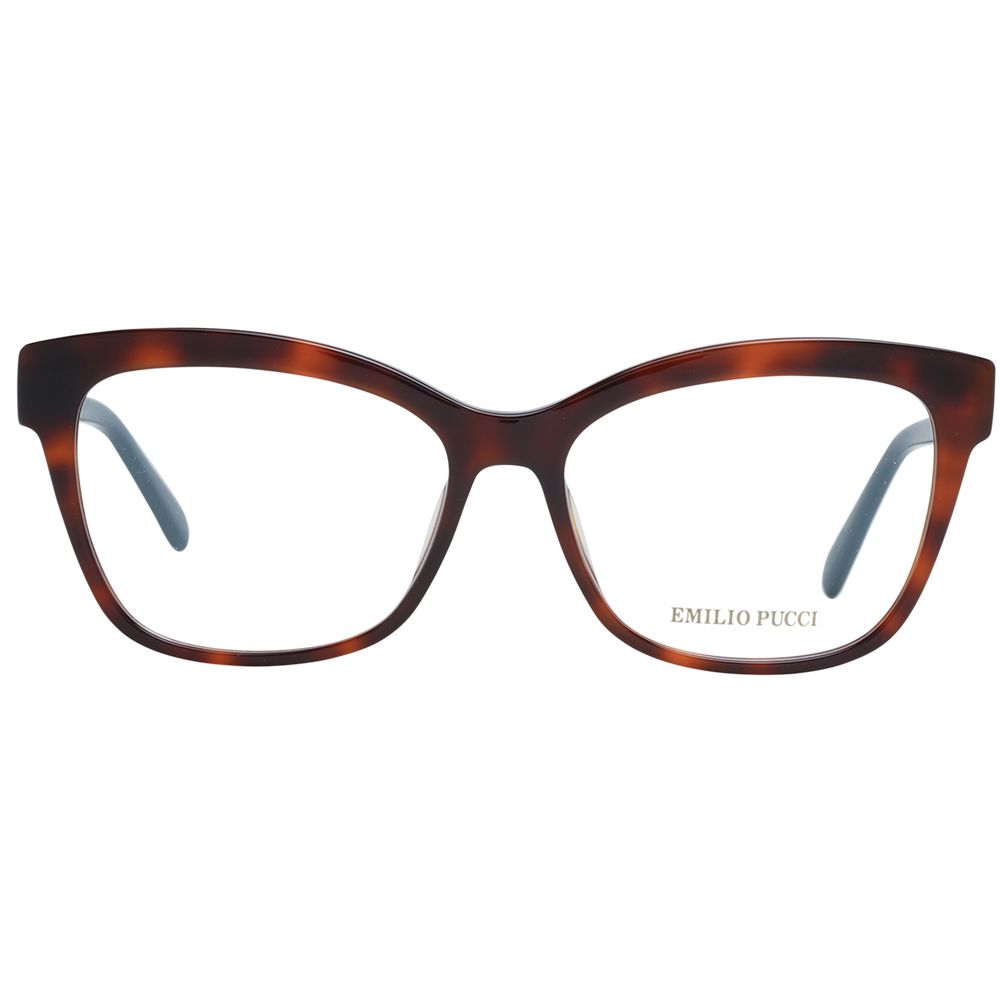 Emilio Pucci Brown Women Optical Frame Glam Steals