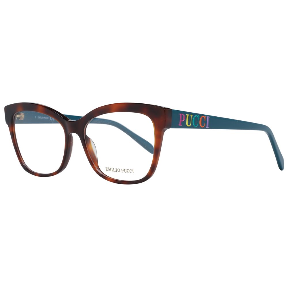 Emilio Pucci Brown Women Optical Frame Glam Steals