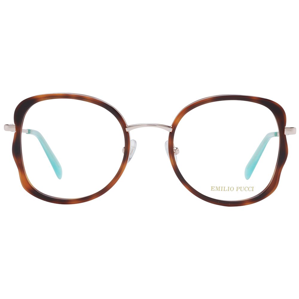 Emilio Pucci Brown Women Optical Frame Glam Steals