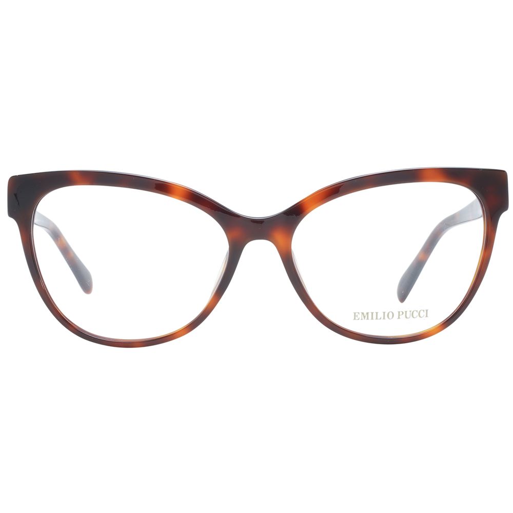Emilio Pucci Brown Women Optical Frame Glam Steals