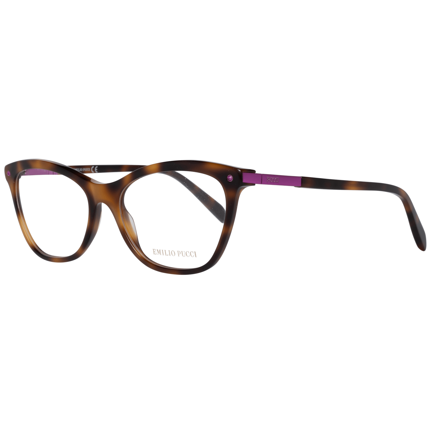 Emilio Pucci Brown Women Optical Frame Glam Steals