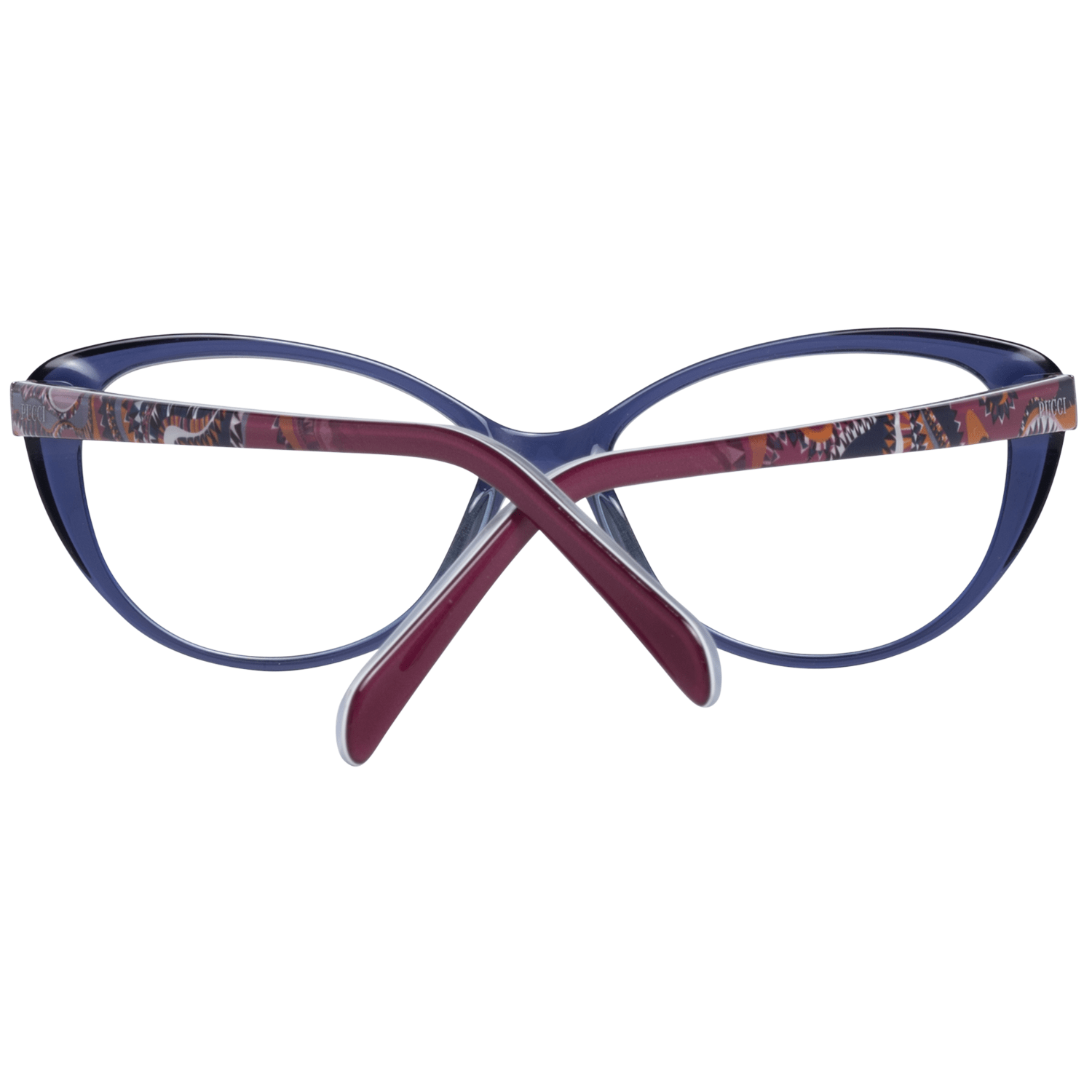 Emilio Pucci Chic Full-Rim Designer Blue Eyewear Glam Steals