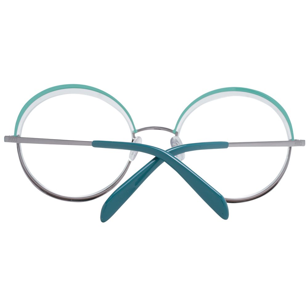 Emilio Pucci Green Women Optical Frame Glam Steals