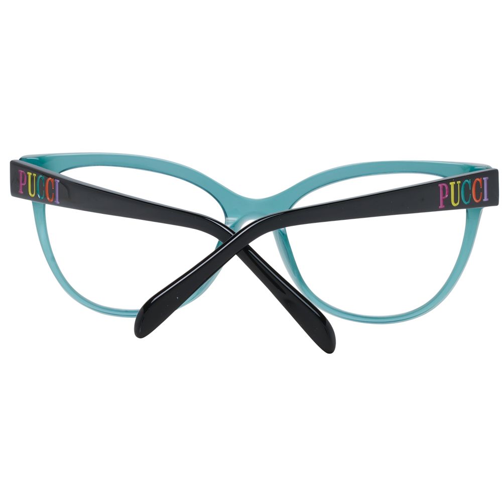 Emilio Pucci Green Women Optical Frame Glam Steals