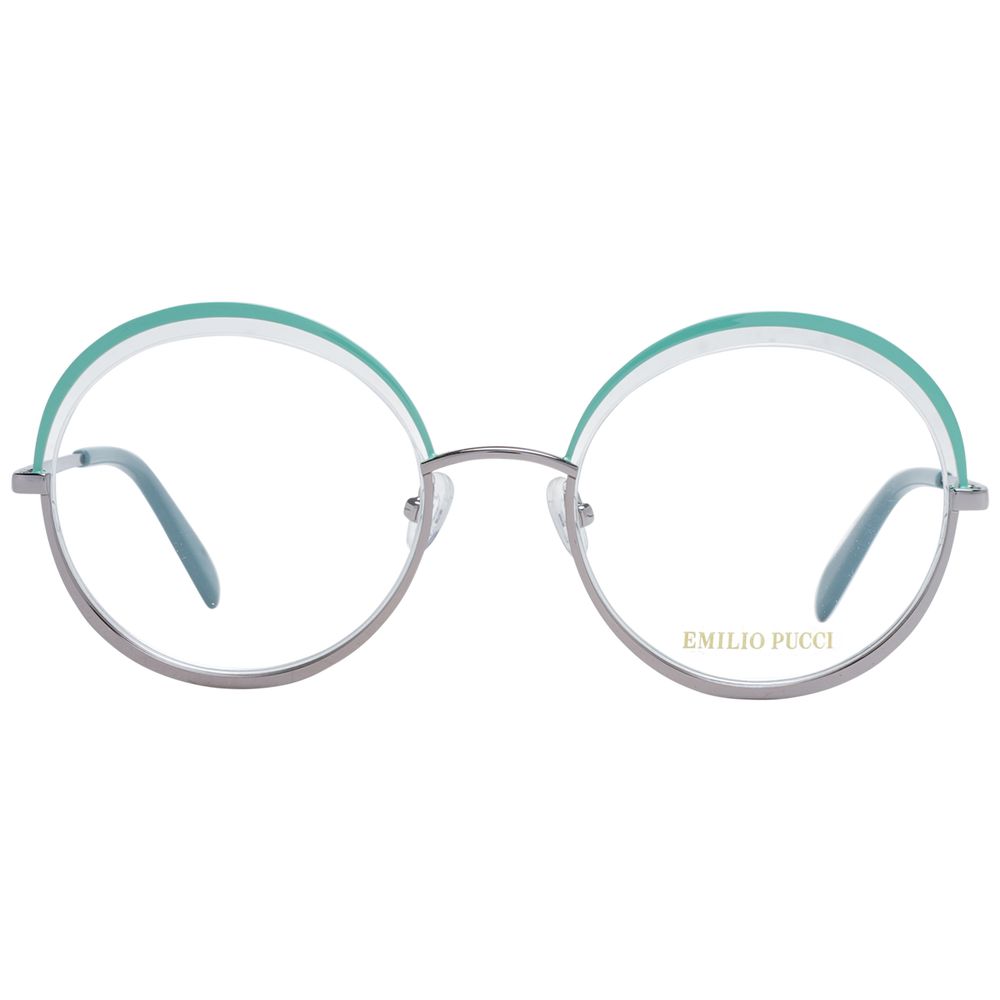 Emilio Pucci Green Women Optical Frame Glam Steals
