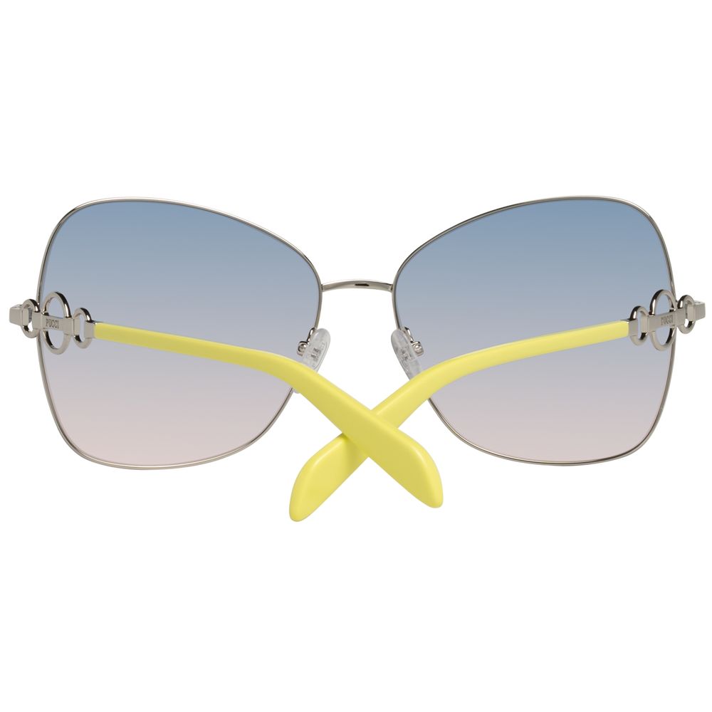 Emilio Pucci Metal Gray Sunglasses Glam Steals
