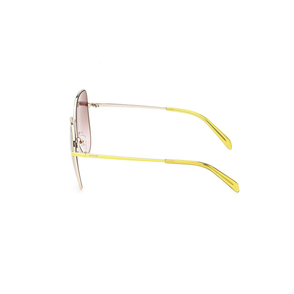Emilio Pucci Metal Yellow Sunglasses Glam Steals