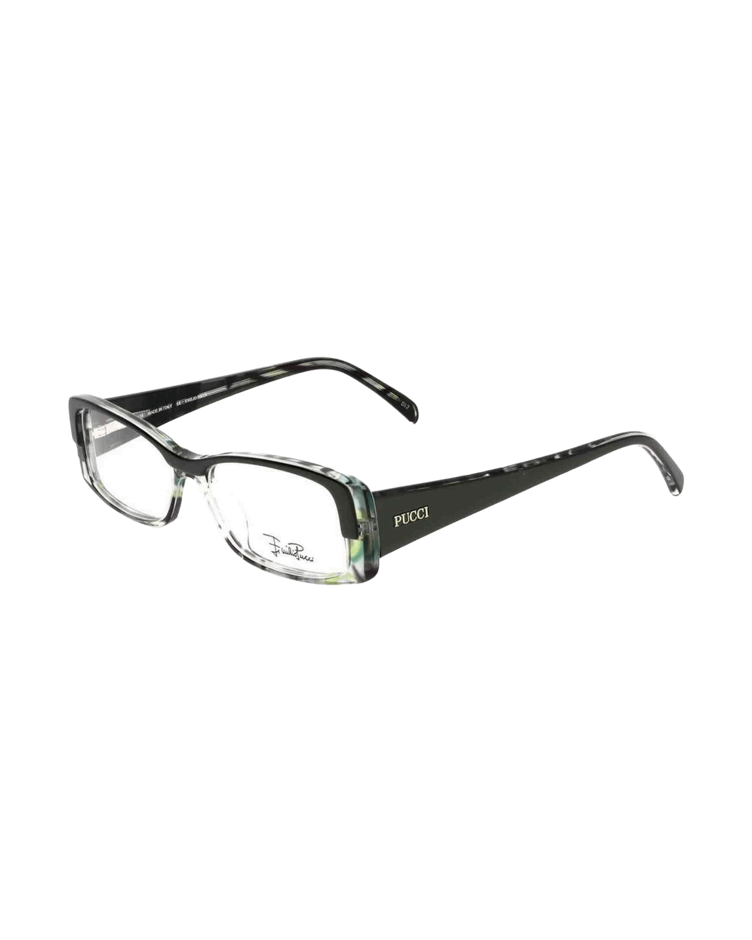 Emilio Pucci Plastic Gray Frame Glam Steals