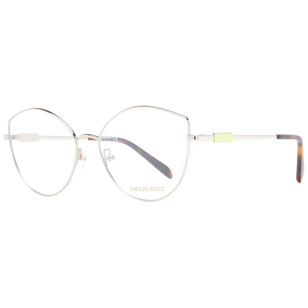 Emilio Pucci Silver Women Optical Frame Glam Steals