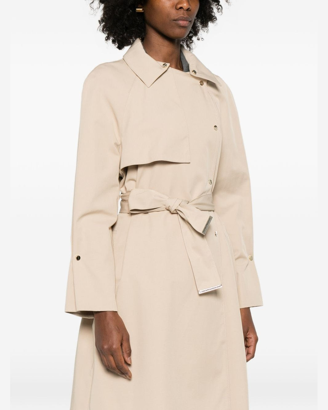 Emporio Armani Beige Coat Glam Steals