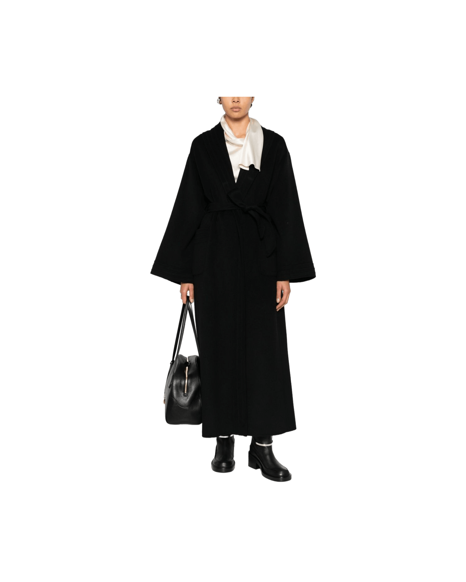 Emporio Armani Black Coat Glam Steals
