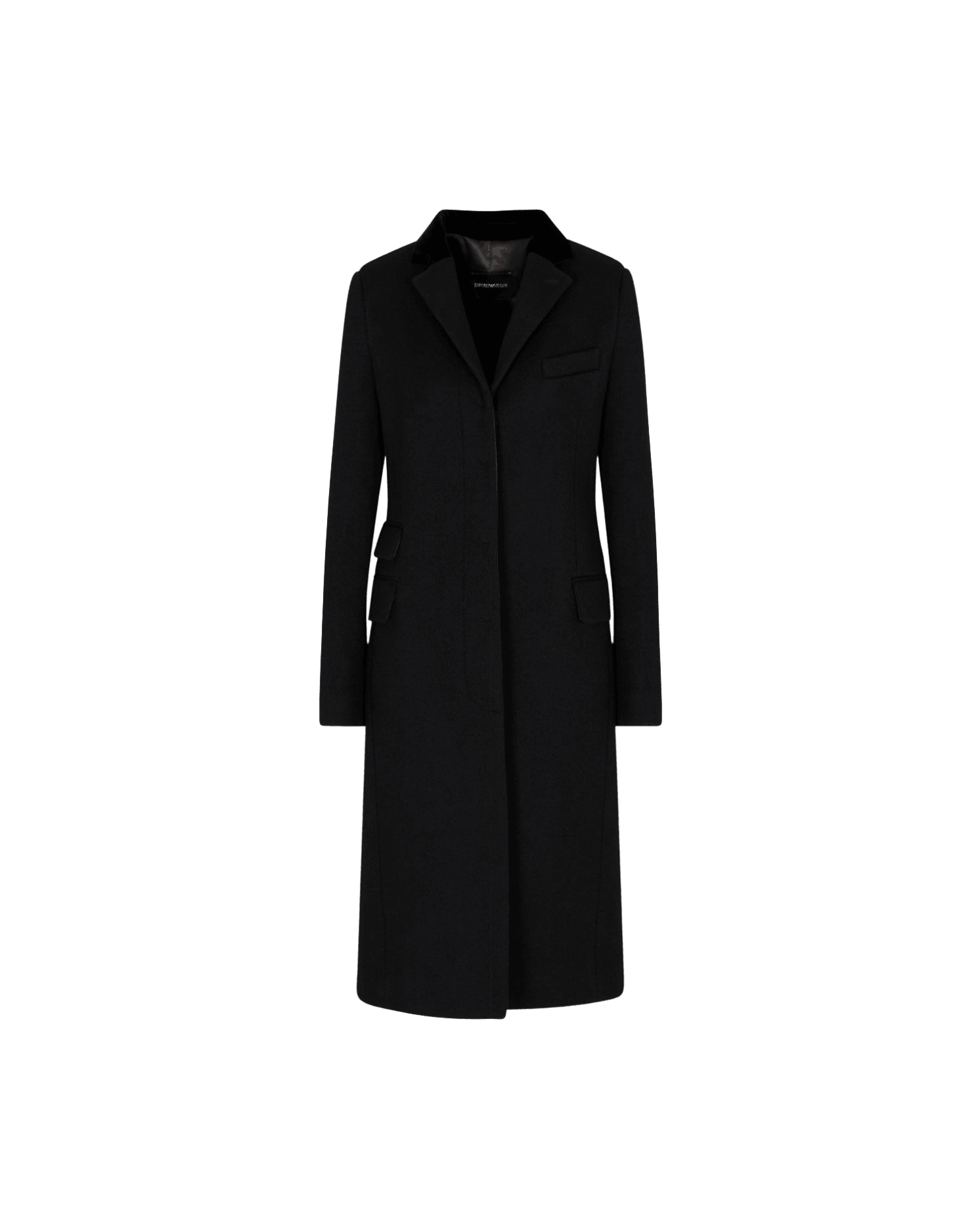 Emporio Armani Black Coat Glam Steals