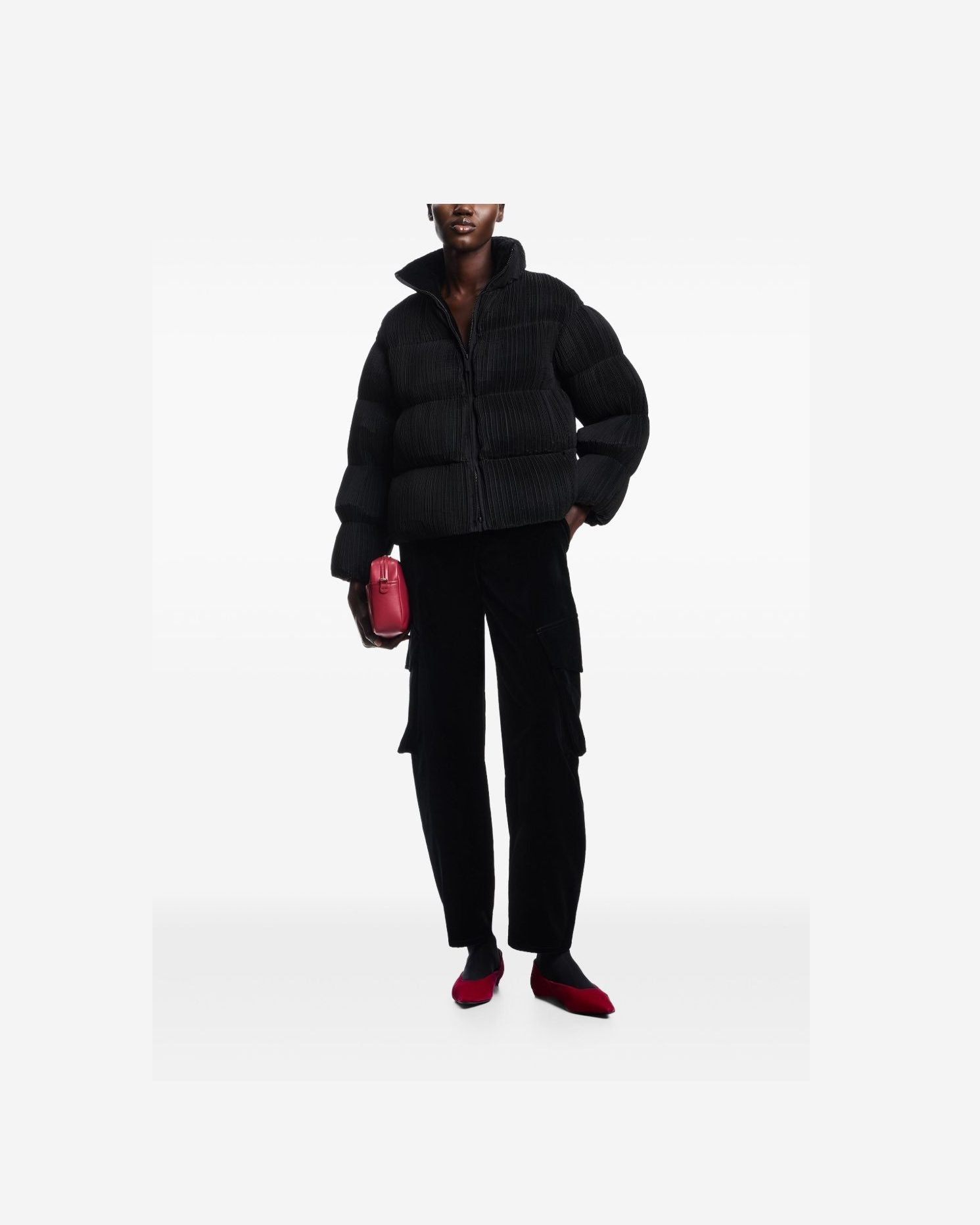 Emporio Armani Black Coat Glam Steals