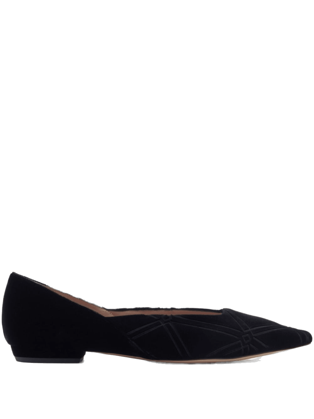 Emporio Armani Black Flat Shoes Glam Steals