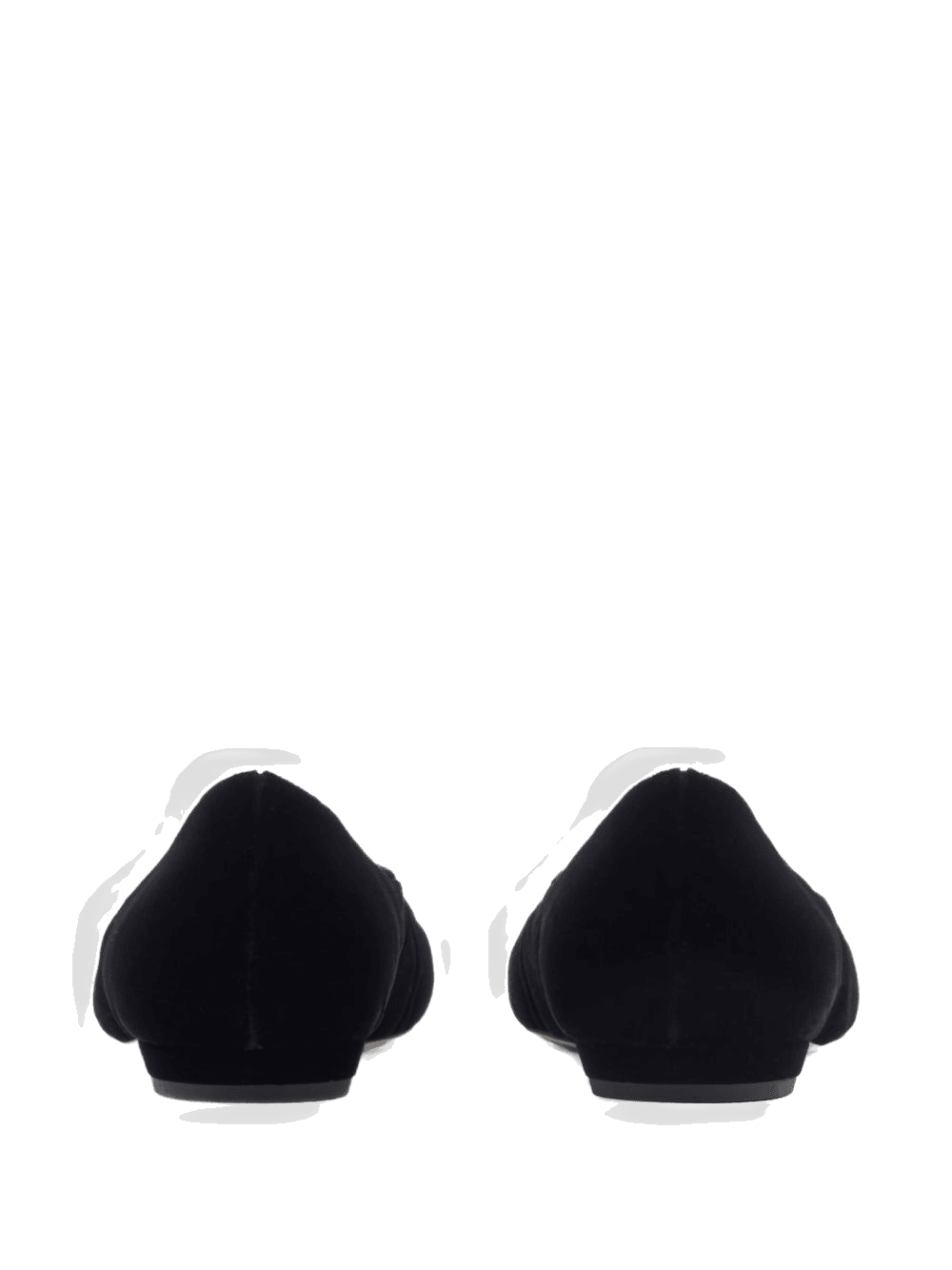 Emporio Armani Black Flat Shoes Glam Steals