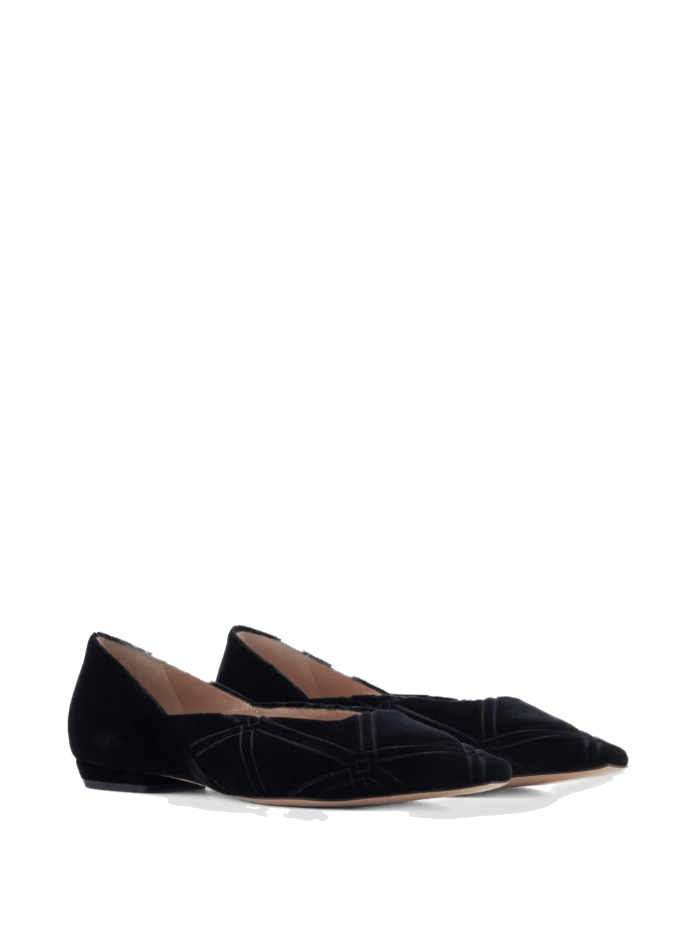 Emporio Armani Black Flat Shoes Glam Steals