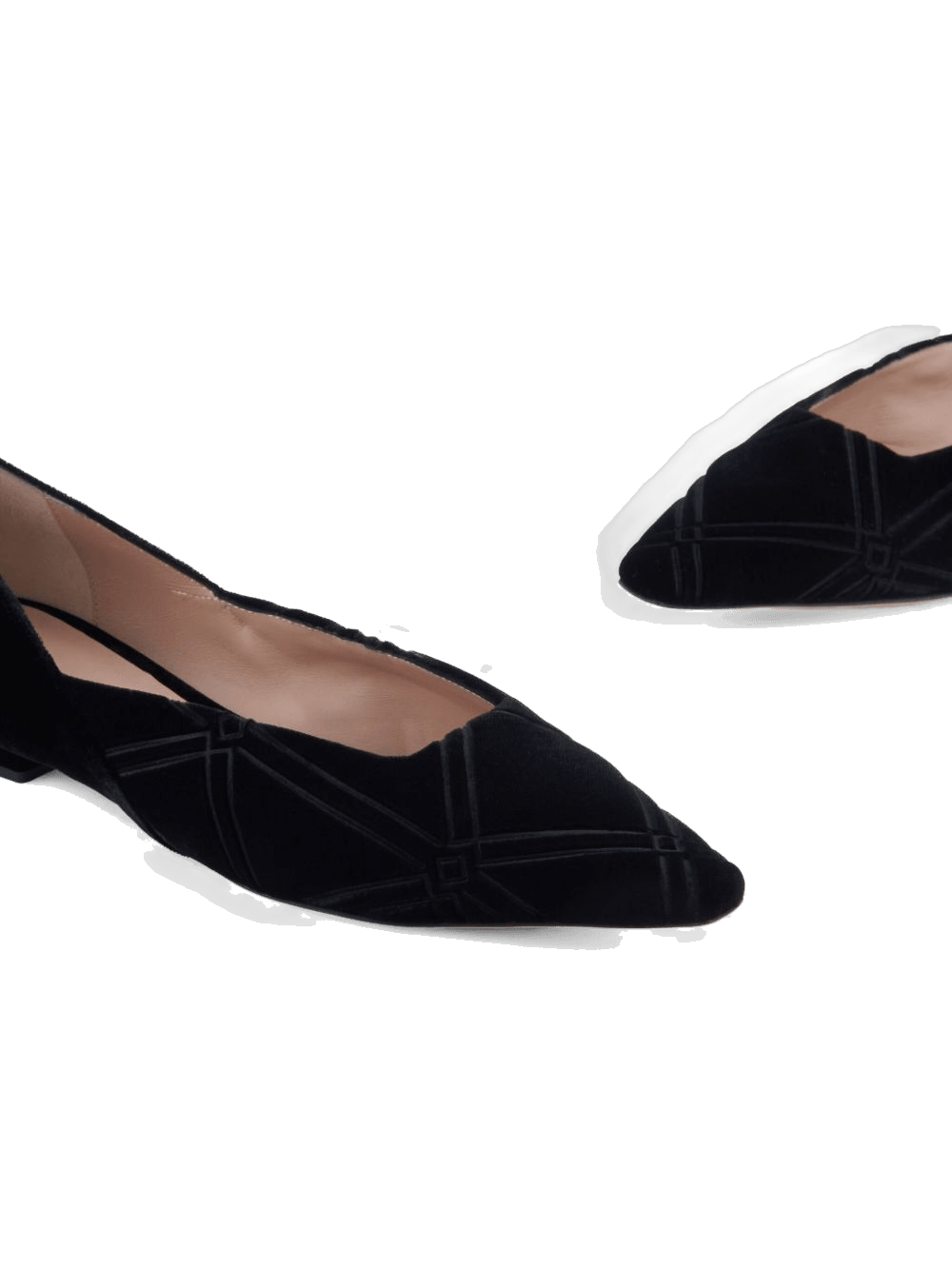 Emporio Armani Black Flat Shoes Glam Steals