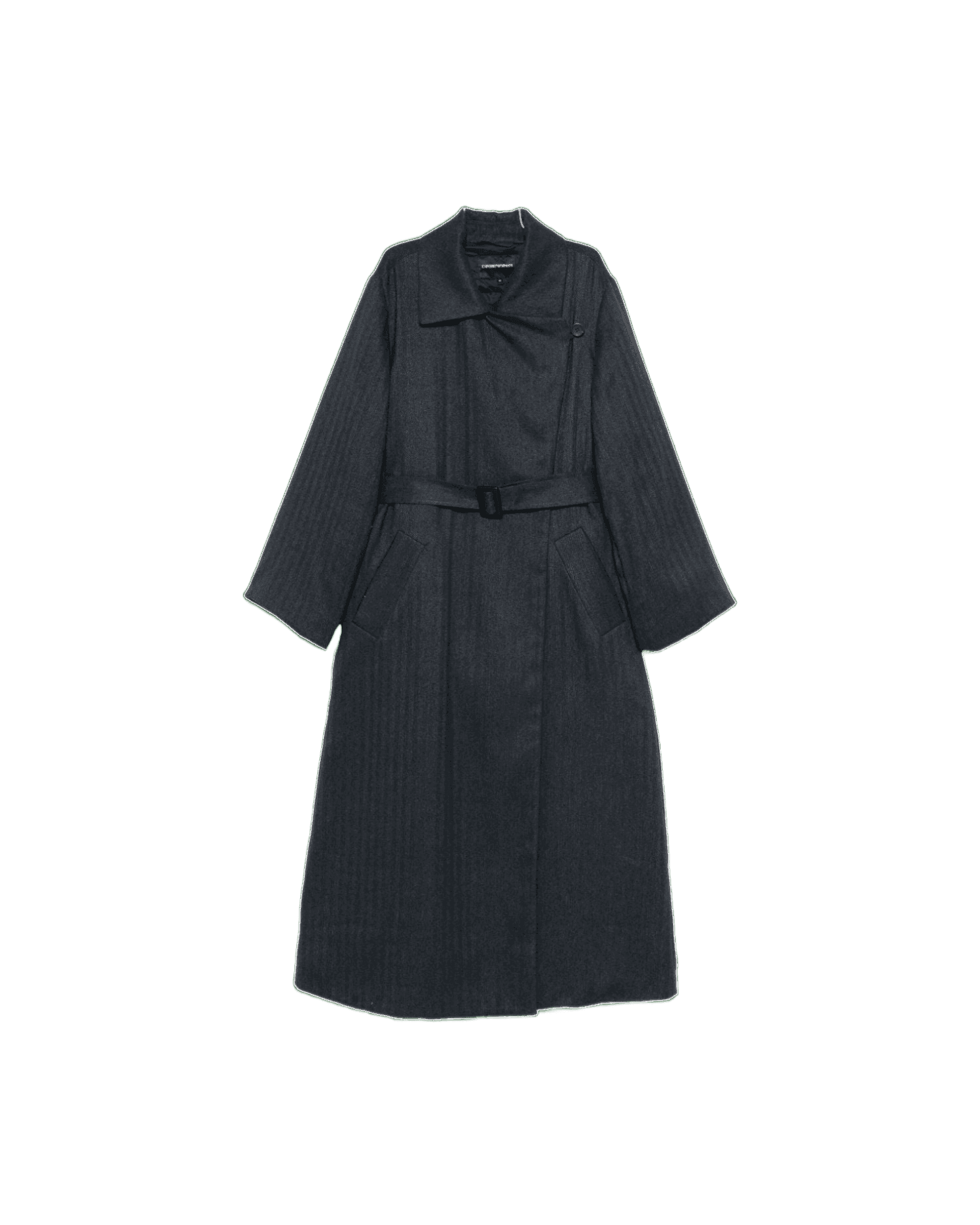 Emporio Armani Blue Coat Glam Steals