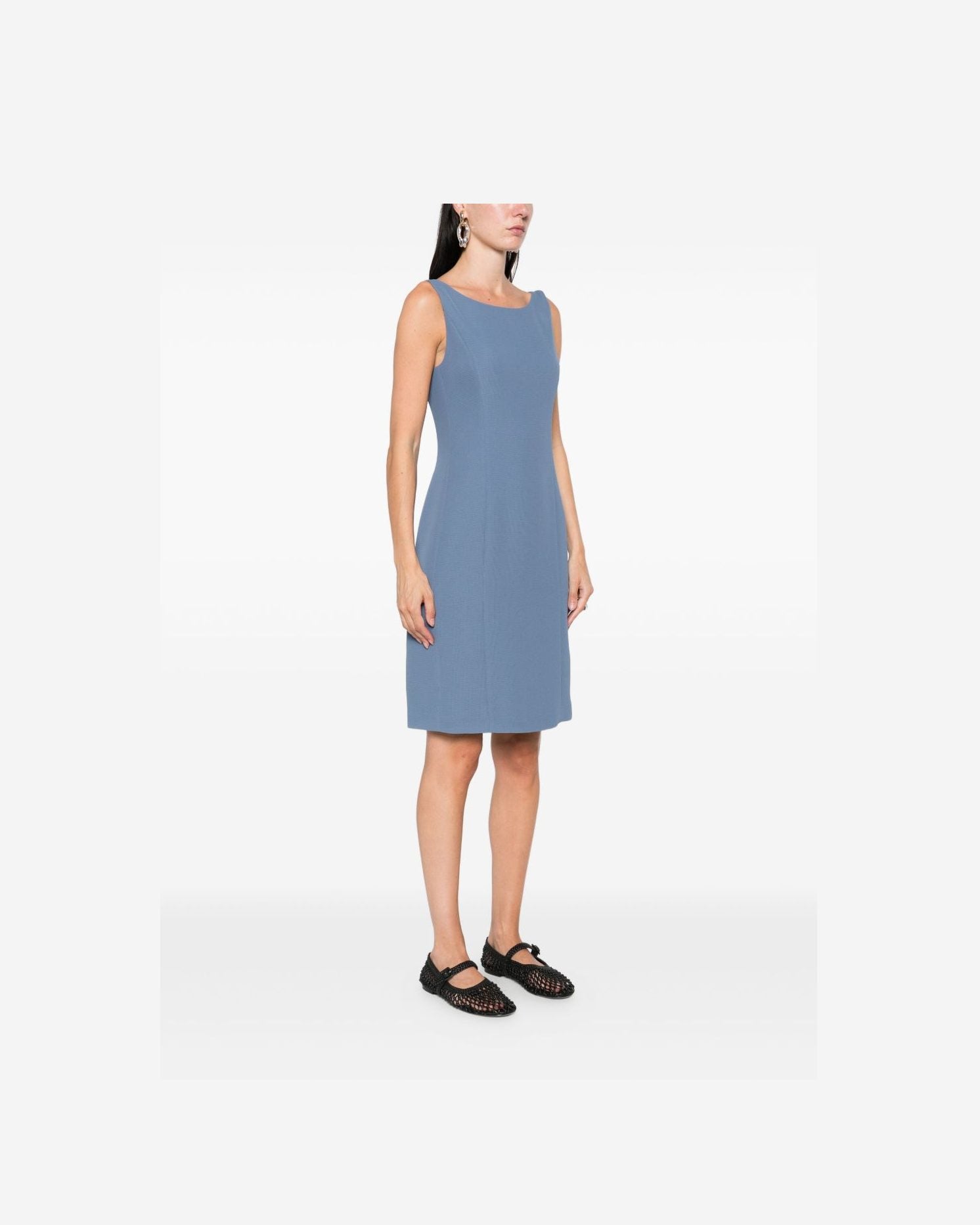 Emporio Armani Blue Dress Glam Steals