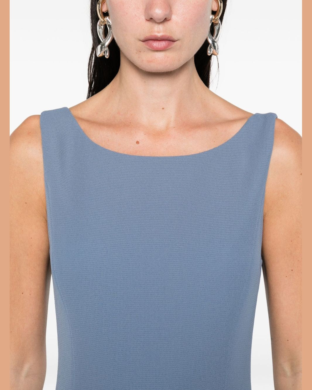 Emporio Armani Blue Dress Glam Steals