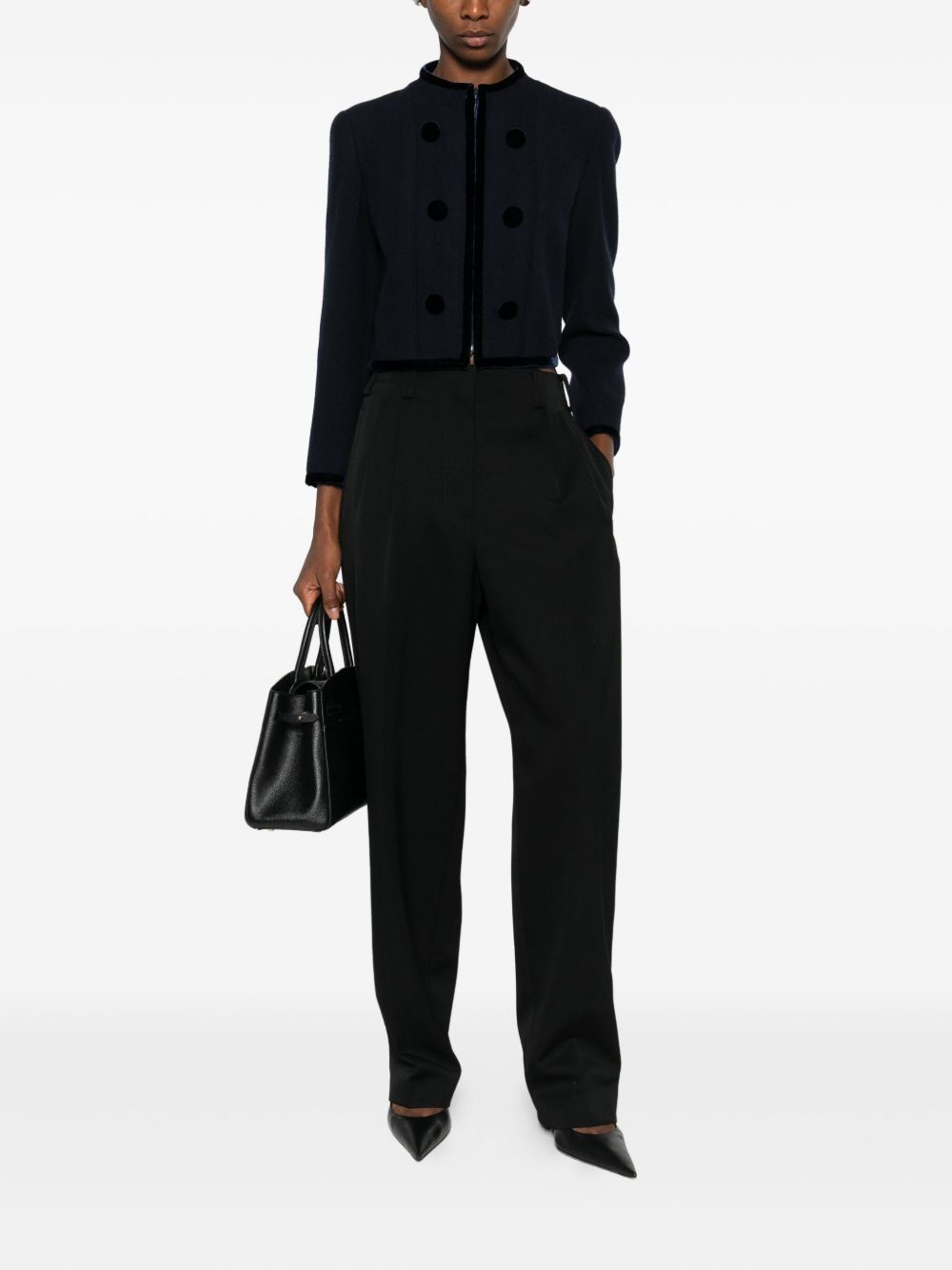 Emporio Armani Blue Jacket Glam Steals