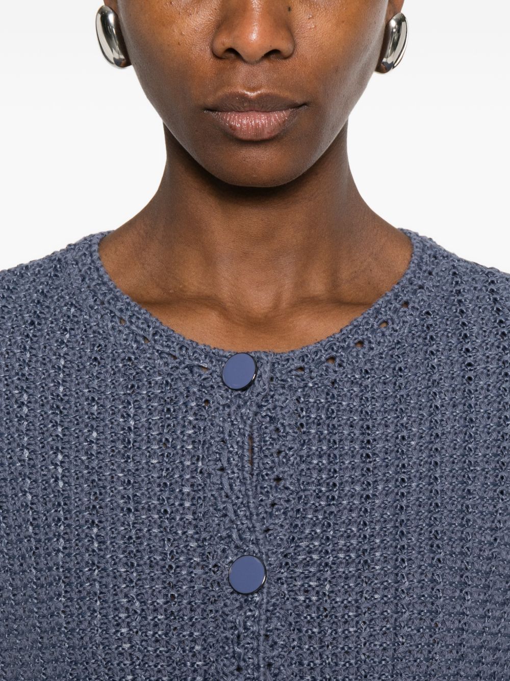 Emporio Armani Blue Jacket Glam Steals