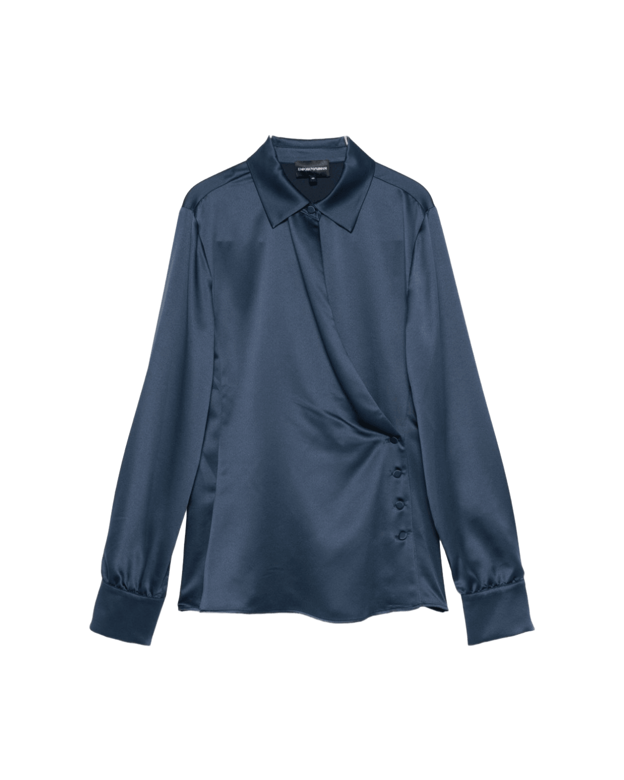 Emporio Armani Blue Shirt Glam Steals