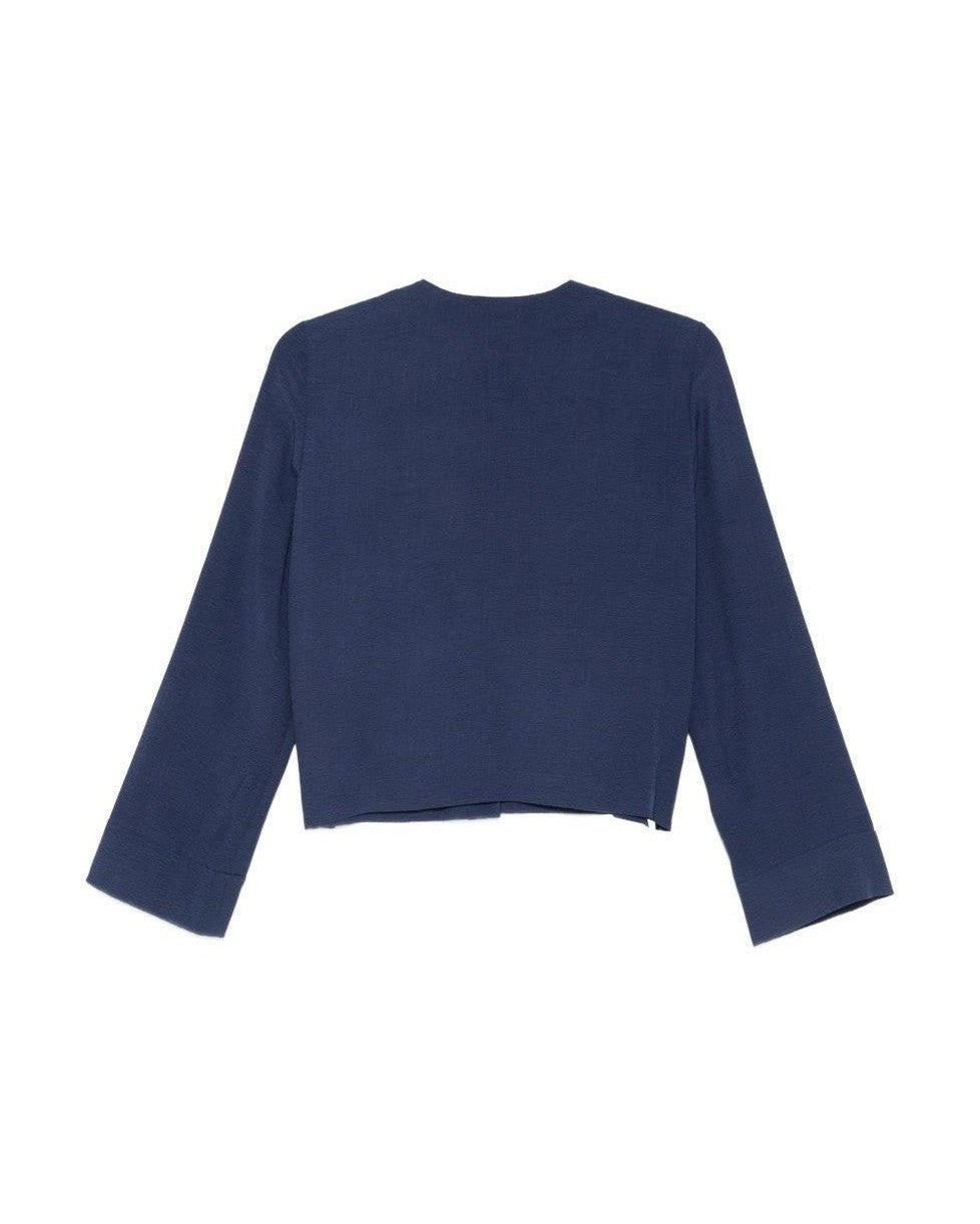 Emporio Armani Blue Shirt Glam Steals