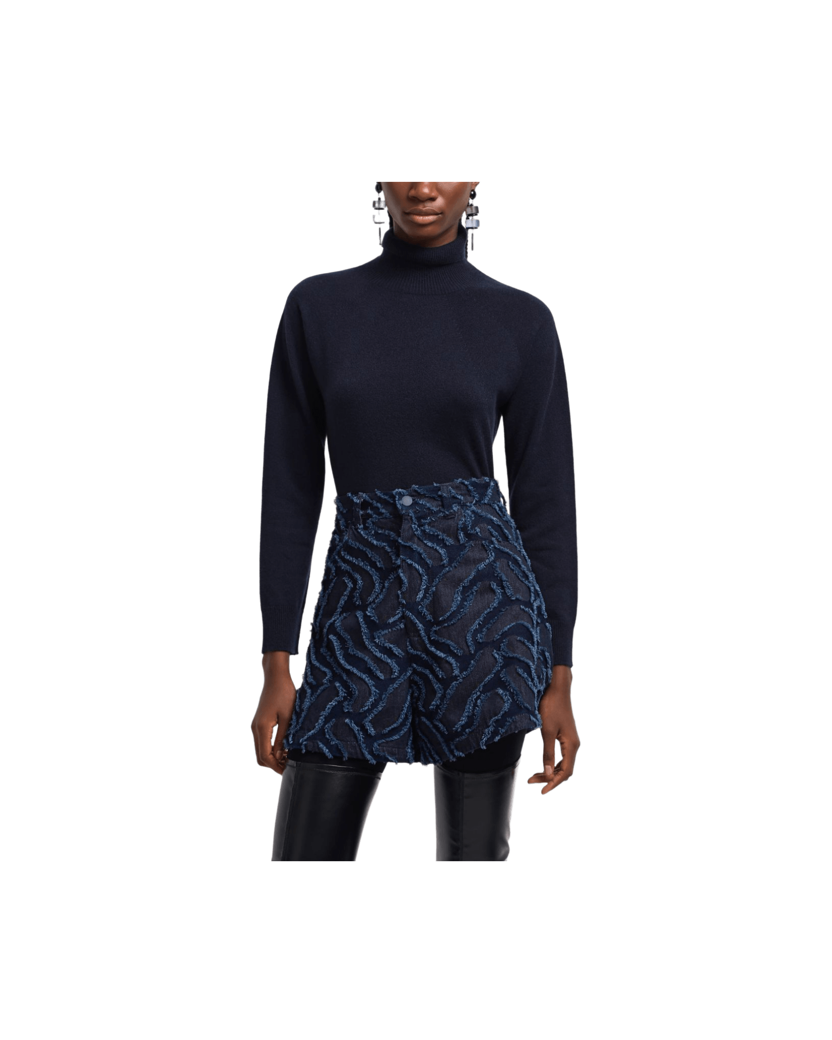 Emporio Armani Blue Shorts Glam Steals