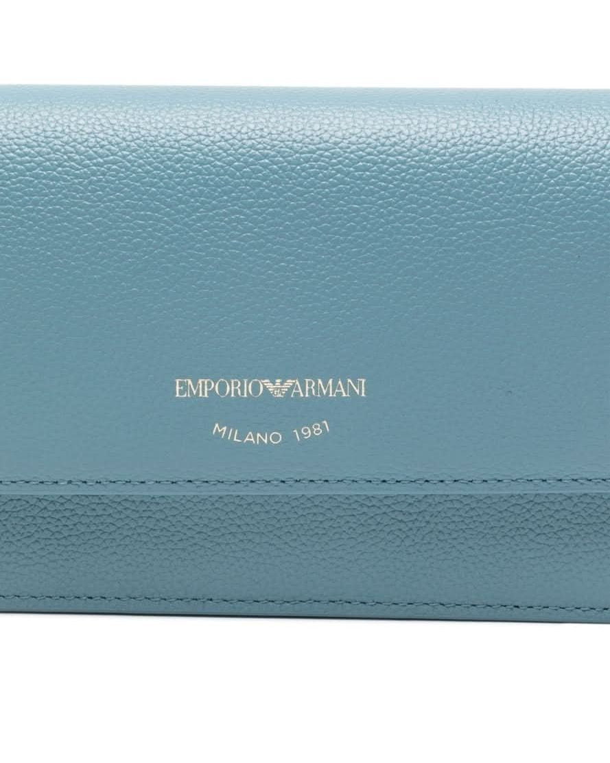 Emporio Armani Clear Blue Bag Clutches