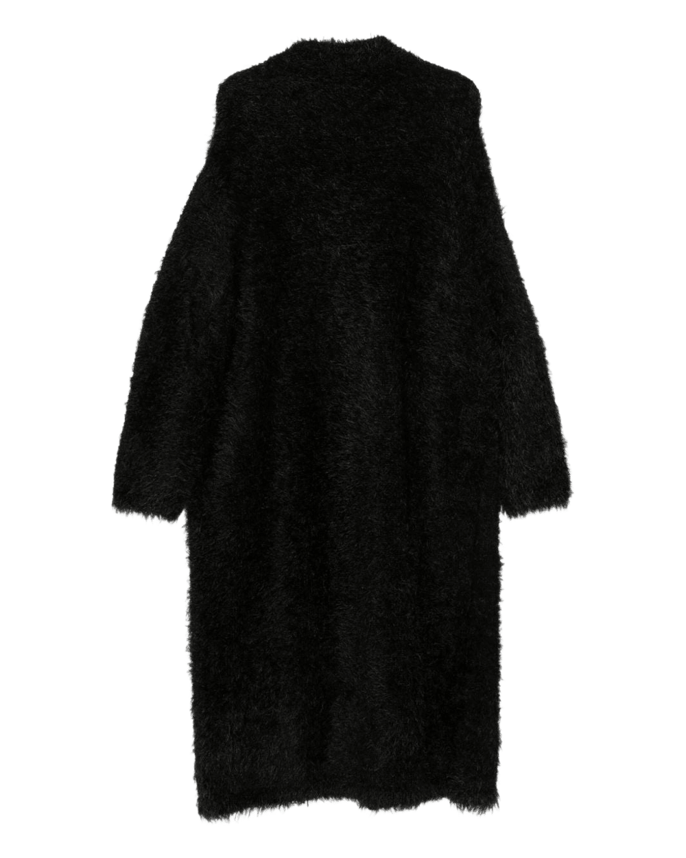 Emporio Armani Black Coats Overcoats