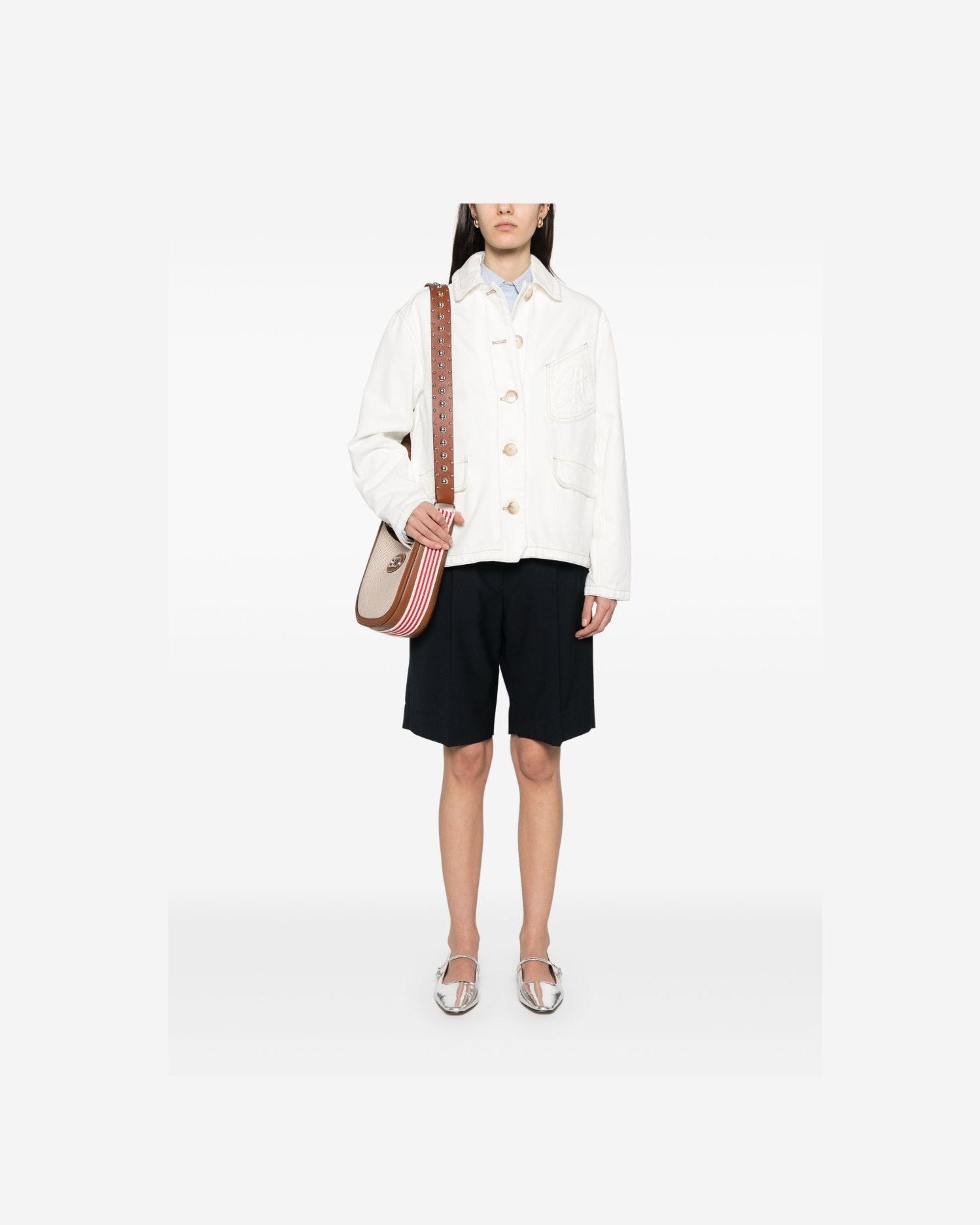 Emporio Armani Cotton Drill Blouson Glam Steals