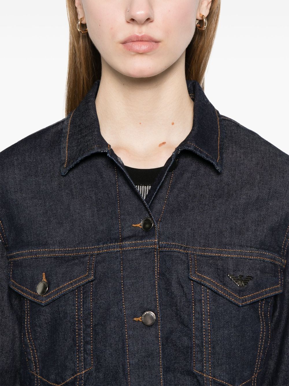 Emporio Armani Denim Jacket Glam Steals