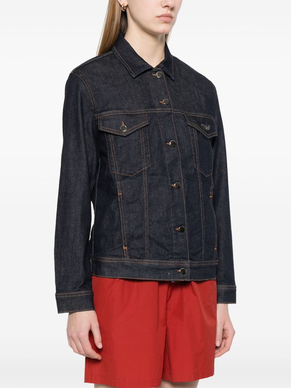 Emporio Armani Denim Jacket Glam Steals