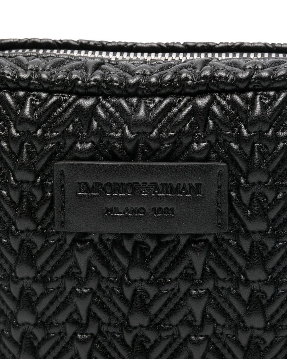 Emporio Armani Embossed Camera Case with Chain Shoulder Strap Glam Steals