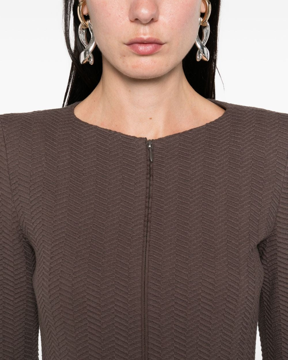 Emporio Armani Grey Jacket Dove Glam Steals